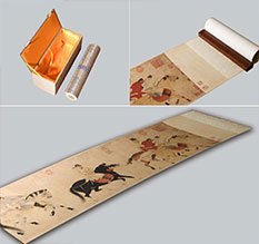 石拐馆藏书画复制博物馆书画复制服务